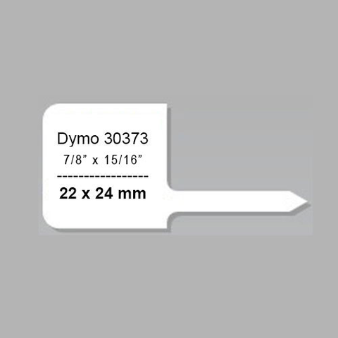 Dymo 30373 White Price Tag Labels (Rat Tail Style) – Image Supply Dymo 30373 White Price Tag Labels (Rat Tail Style) – Image Supply