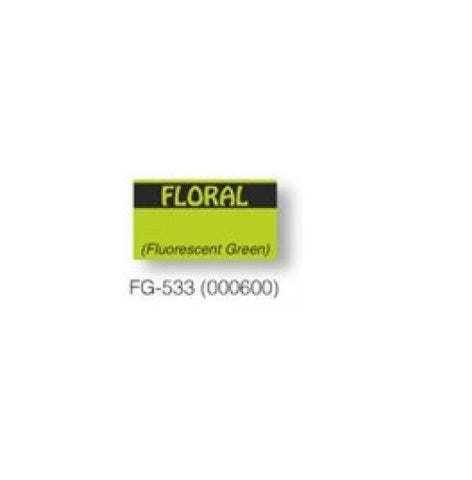 Monarch 1131 "Floral" Green Labels (8 rolls) - 000600