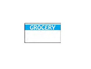Monarch 1131 "Grocery" Labels (8 rolls) - 000631
