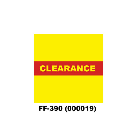 Monarch 1136 "CLEARANCE" Labels (8 rolls) - 000019