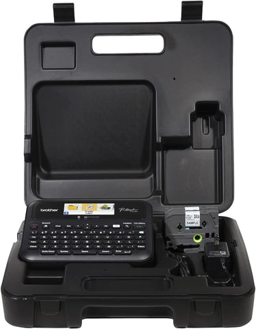Brother PTD610BTVP Label Maker With Ac Adapter & Carrying Case