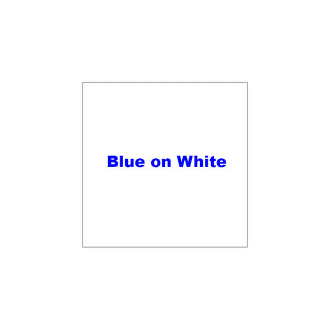 K-Sun 3/4" Blue on White Tape 26ft - 618LW