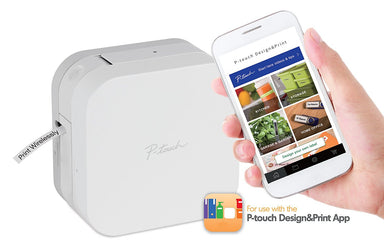 Brother P-touch CUBE Label Printer PT-P300BT – Image Supply