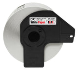 Brother Continuous Length Black/Red on White Paper Tape  - DK2251