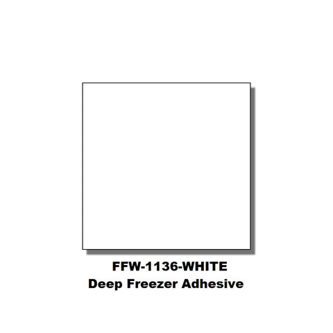 Monarch 1136 White Labels (Deep Freezer Adhesive) (8 rolls) - FFW-WHITE